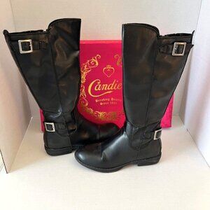 Candie's Black Boots size 7.5